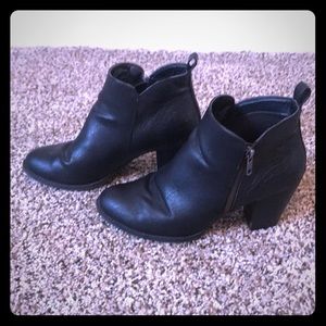 Black Booties size 8